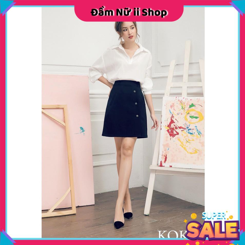Chân Váy Công Sở, Chân Váy Chữ A Phối Nút Cực Đẹp [KÈM ẢNH THẬT] | BigBuy360 - bigbuy360.vn