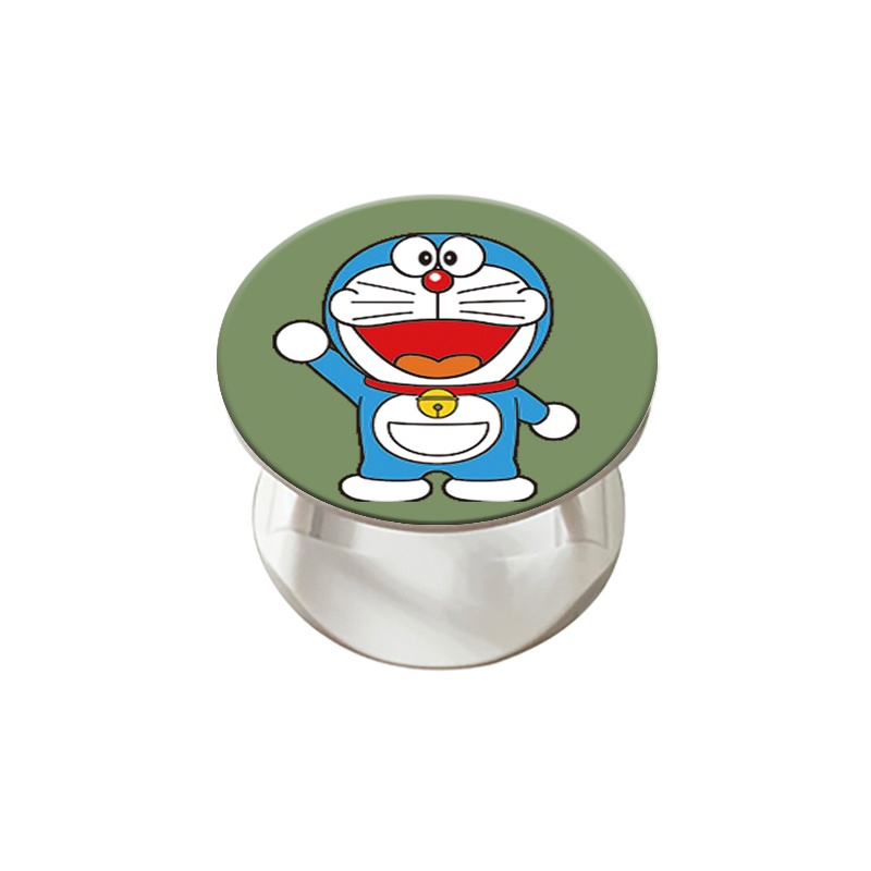 Giá đỡ điện thoại hình Doraemon dễ thương thích hợp cho iPhone 12 11 OPPO A9 2020 A12 A7 VIVO Y20