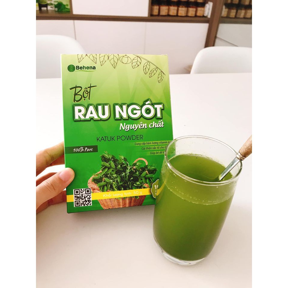 Bột rau ngót nguyên chất Behena (Hộp 50g)