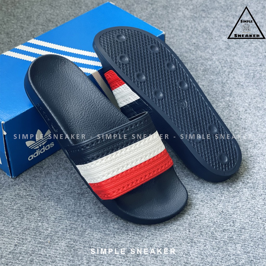 Dép Adidas Adilette Italy Chống Nước Chính Hãng 🔴SIMPLE SNEAKER🔴 Adidas Dép Lá Cờ Quốc Kỳ Các Nước G55379-G55377-G55380