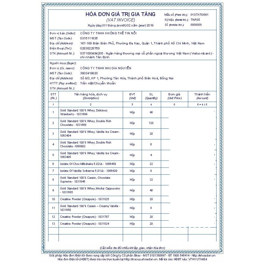 Sữa tăng cân Serious Mass Gainer 6Lbs 12lbs Dinh Dưỡng Tăng Cân Nhanh Cho Người Gầy ON Serious Mass
