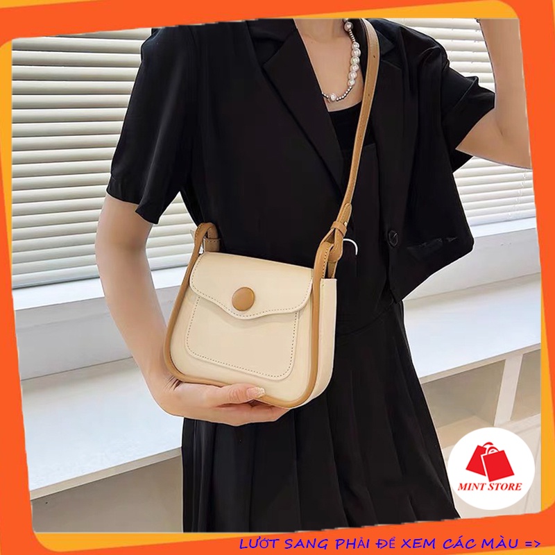 Túi xách nữ đeo chéo đẹp da dày phong cách hàn quốc  Túi xinh mint store  PK 347
