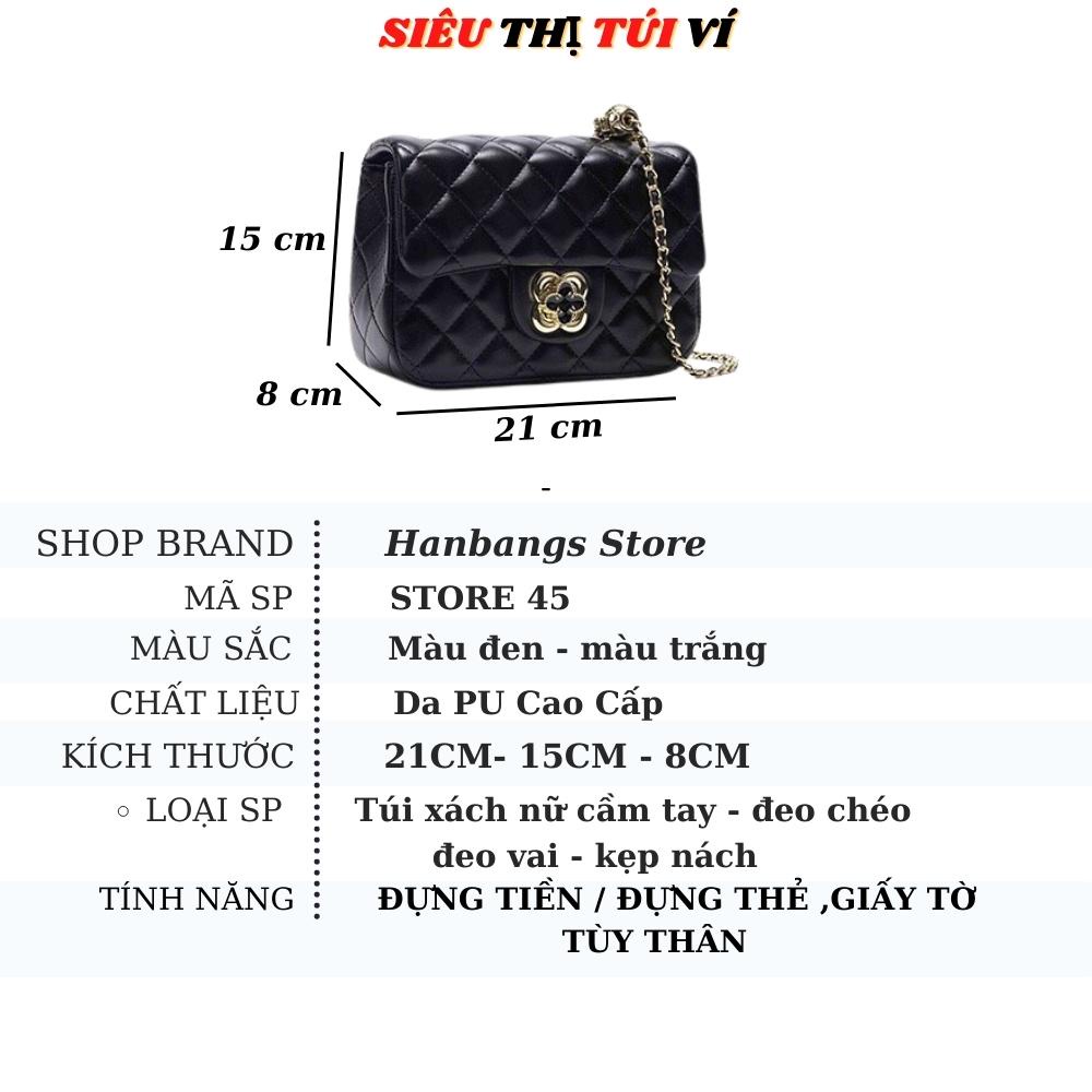 Túi xách nữ đeo chéo đeo vai to rộng thời trang trẻ trung phong cách hàn quốc công sở cao cấp cực chất HANBANGS STORE 45