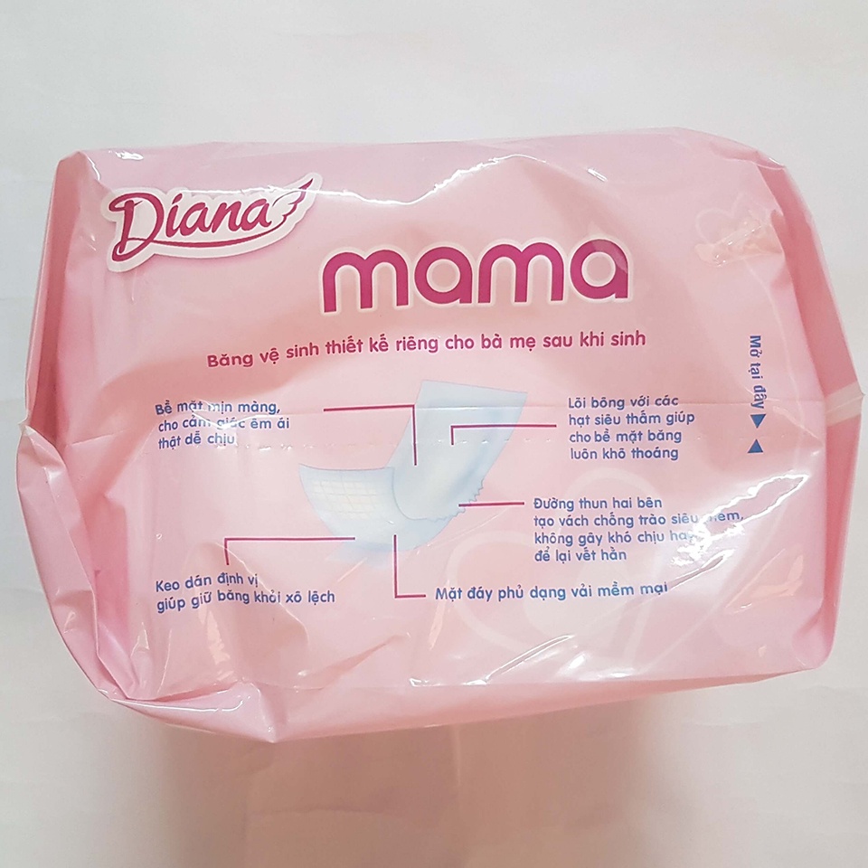 Gói 12 Miếng Băng Vệ Sinh Dành Cho Mẹ Sau Sinh MaMa - Diana - 8934755010163