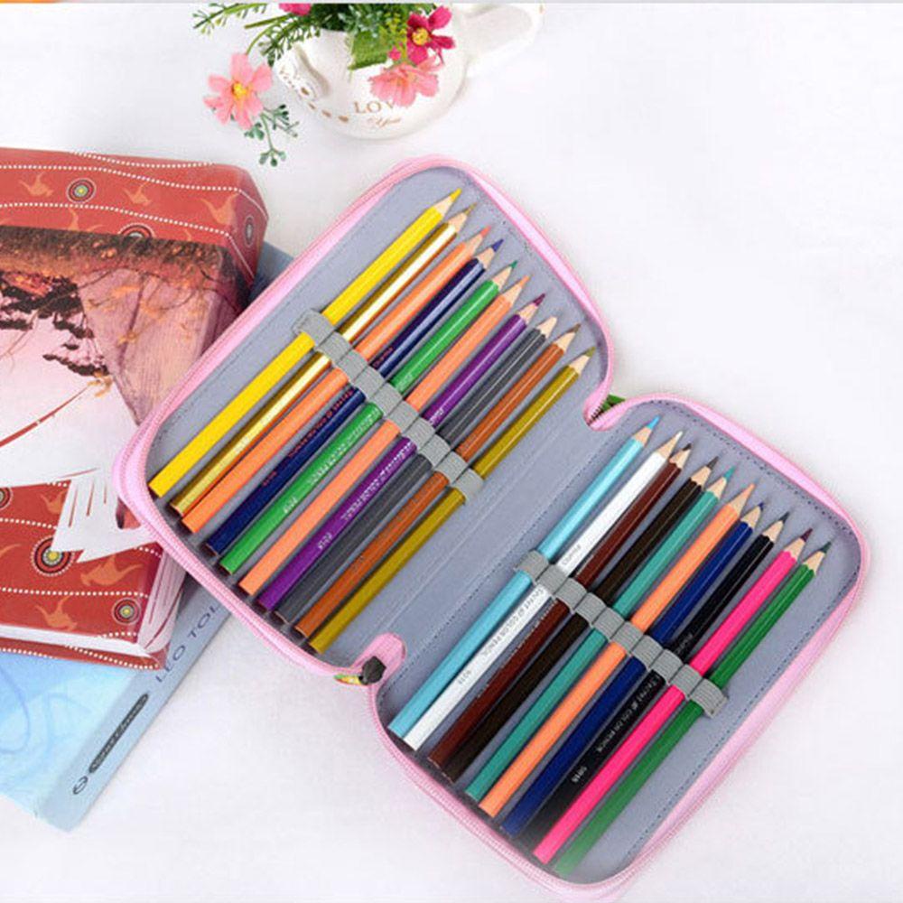 Túi Đựng Bút Chì Cỡ Lớn 32 Lỗ Màu Sắc Xinh Xắn Tiện Dụng