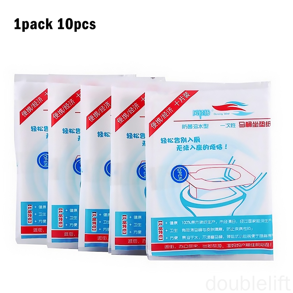 Tấm phủ bệ ngồi bồn cầu chống thấm nước dùng 1 lần tiện dụng