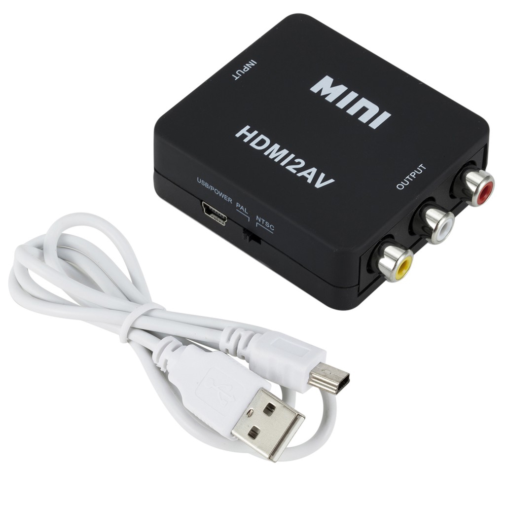 Box Chuyển Đổi HDMI Ra AV (Video, Audio) Full HD 1080p | BigBuy360 - bigbuy360.vn