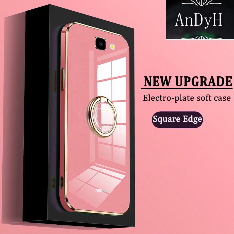 Ốp Điện Thoại Mềm Mạ Điện Chống Sốc Có Viền Bảo Vệ Camera Cho Samsung Galaxy J2 Prime/J7 Prime/J4 Plus/J6 Plus
