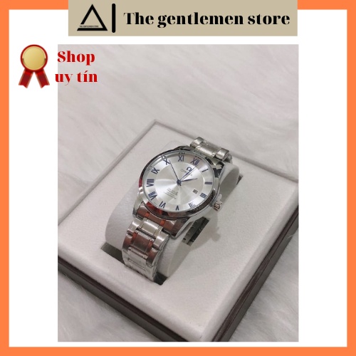 Đồng hồ nam Omega bát quái mặt tròn dây đúc đặc kim trôi giá rẻ - Freeship | BigBuy360 - bigbuy360.vn