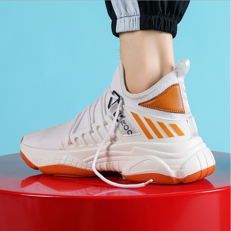 Giày Sneaker Nam Tăng Chiều Cao - Giày Nam Vải Dệt Siêu Thoáng Khí SP -323