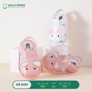 Giày tập đi bé gái uala rogo