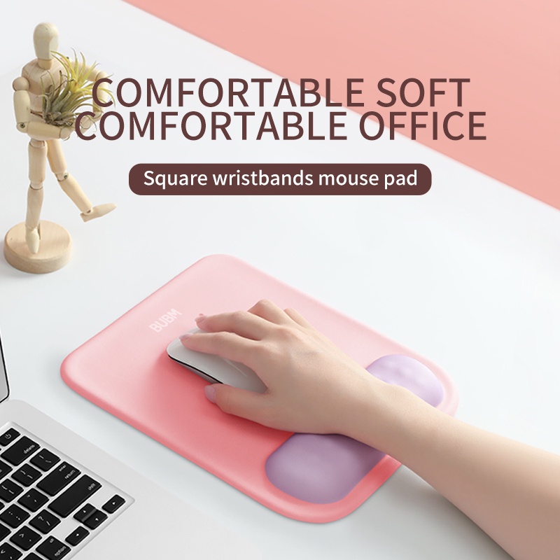 Đệm Lót Chuột Bằng Gel Silicone Siêu Mềm Chống Trượt Thoải Mái