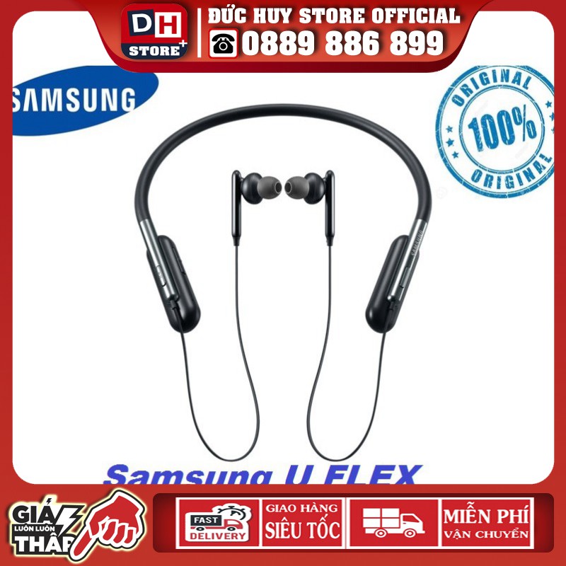 Tai nghe Samsung U Flex EO-BG950CLEGWW - Fullbox - Đen - Hàng Chính Hãng