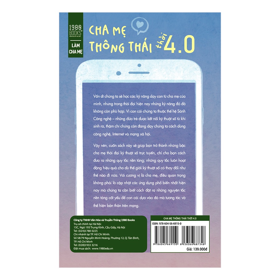 Sách - Cha Mẹ Thông Thái Thời 4.0