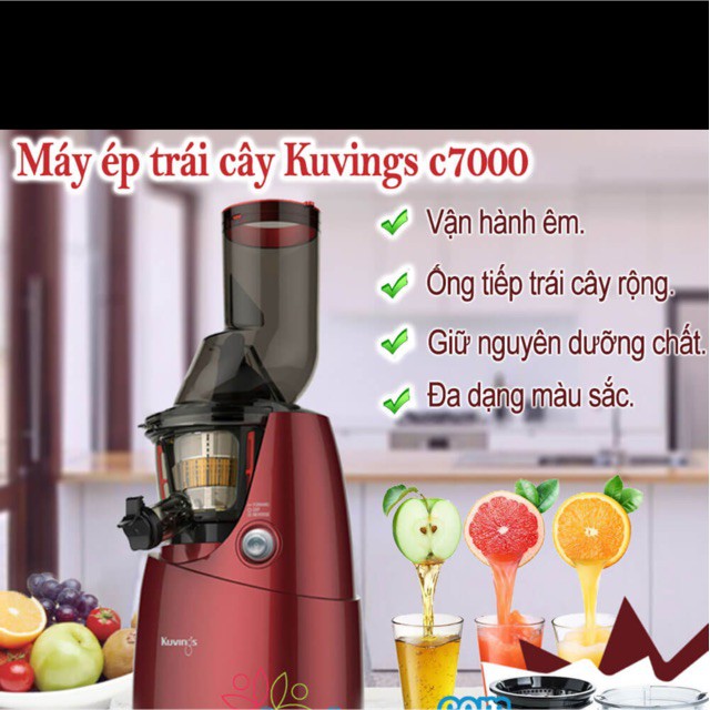 Máy ép chậm Kuvings C7000  - Máy ép trái cây cao cấp