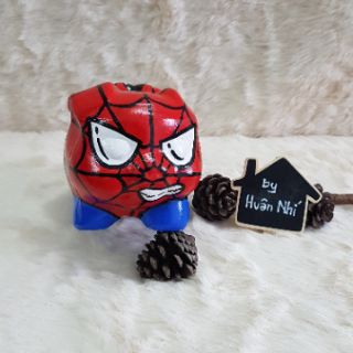 Heo đất handmade - người nhện