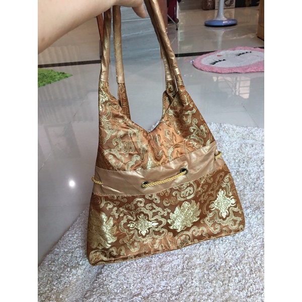 Túi si chất vải gấm dày xịn mới cao