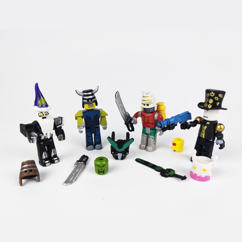 Roblox Game Figma Oyuncak Champion Robot Mermaid Playset Mini Action Figure Toy Action Figurines