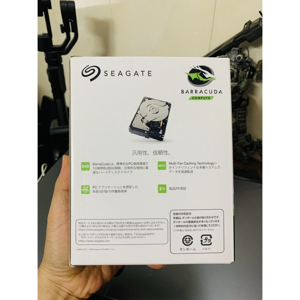 Ổ cứng HDD 6T Seagate BarraCuda mới box | BigBuy360 - bigbuy360.vn