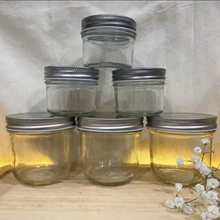 Hủ Thuỷ Tinh Đựng Nến Nấp Thiếc 100ml - 300ml