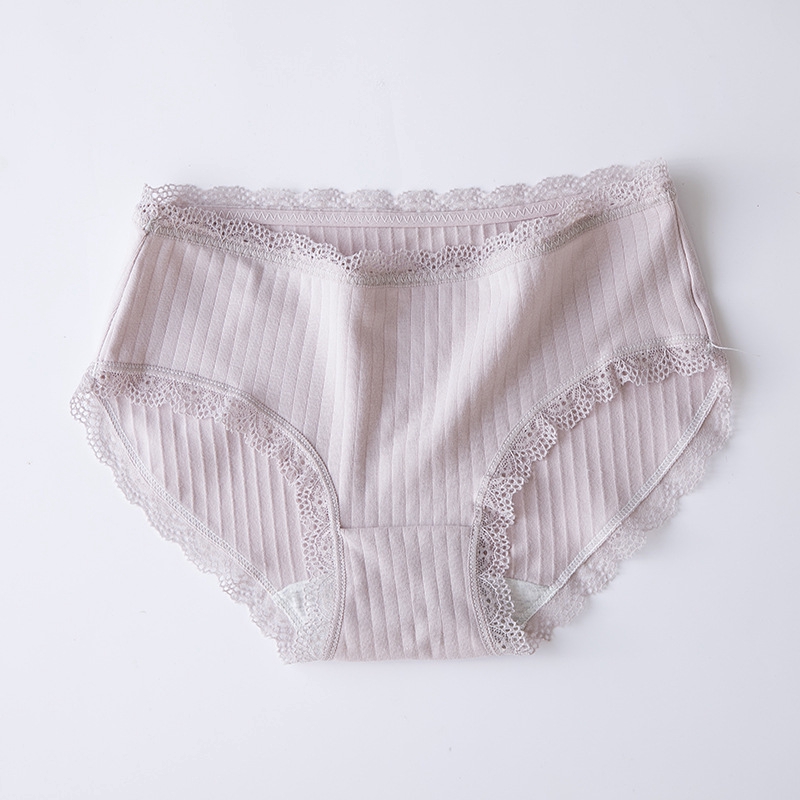 Quần Lót Cotton Phối Ren Quyến Rũ Dành Cho Nữ | BigBuy360 - bigbuy360.vn