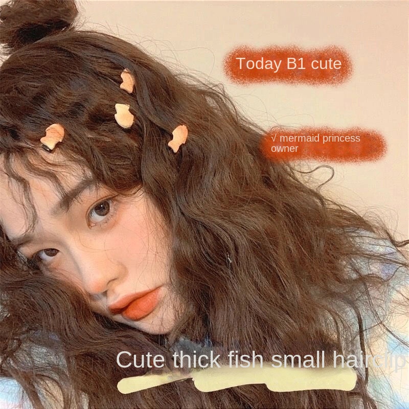 Kẹp Tóc Hình Cá Mini Kiểu Lolita Dễ Thương Cho Bé Gái