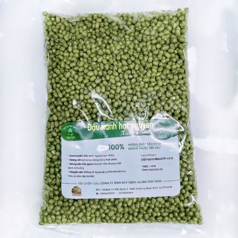 Đậu Xanh Hạt 500g Làm Giá, Nấu Ăn