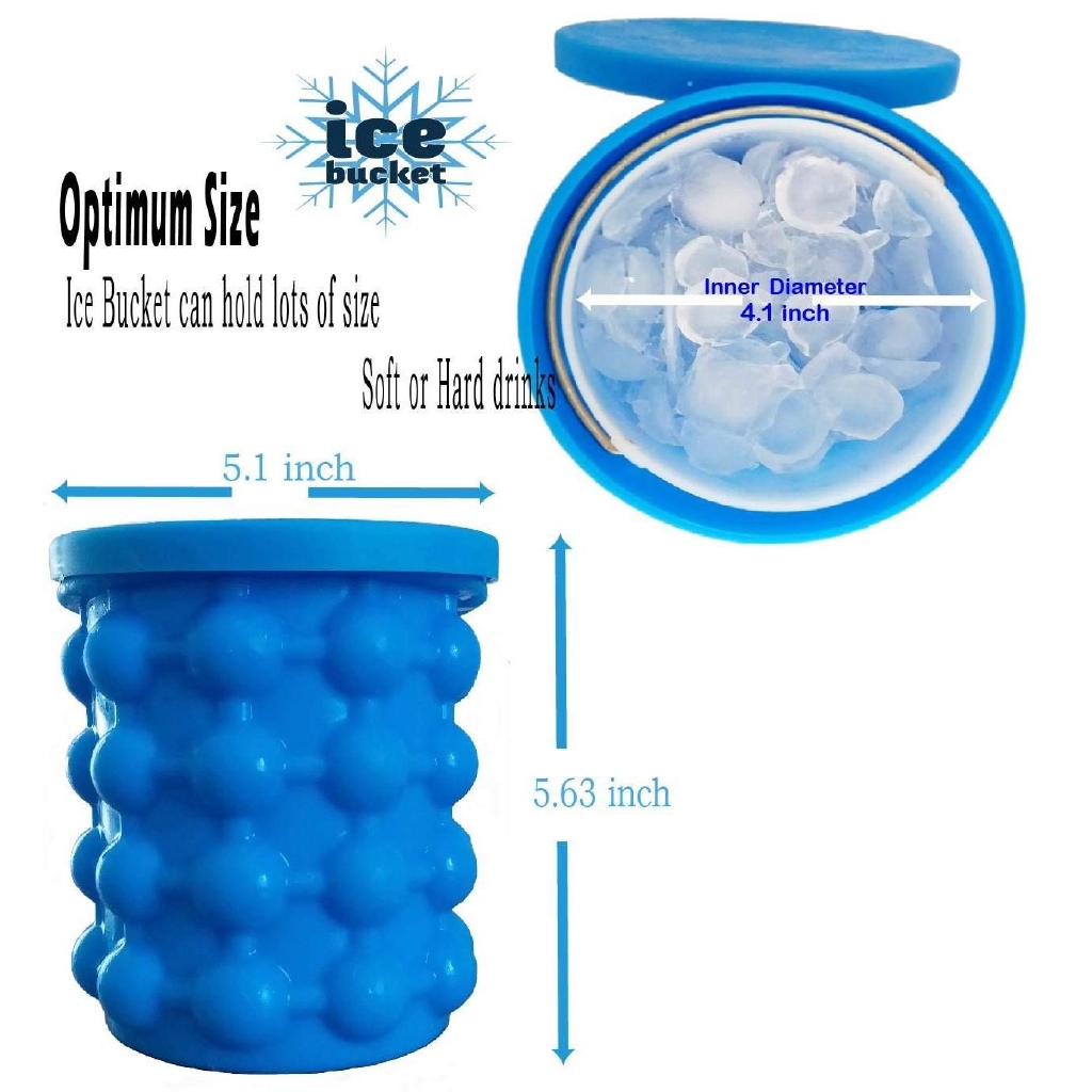 Cốc làm đá thông minh Ice Genie hộp làm đá thông minh tiết kiệm không gian Ice Cube Maker Phặn Phặn | BigBuy360 - bigbuy360.vn