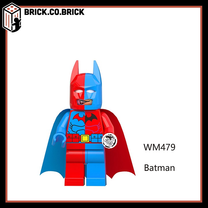 WM6027 - Đồ chơi lắp ráp minifigures và lego phiên bản siêu anh hùng super heroes Marvels DC Avengers Người Dơi Bat Man