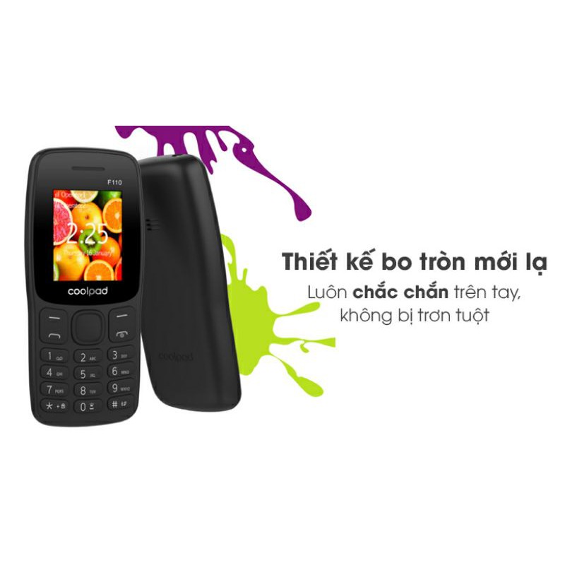 Điện thoại Cool pad 2 sim F110 - Tinh Năng Bluetooth Partner