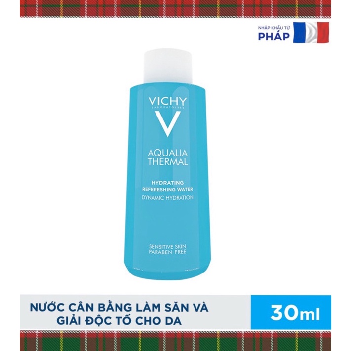 Toner/Nước Cân Bằng Vichy Aqualia Thermal ( CHUẨN HÃNG 30ml )