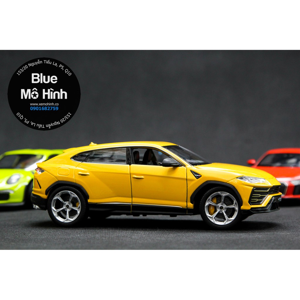 Blue mô hình | Xe mô hình Urus SUV Lambo Welly 1:24