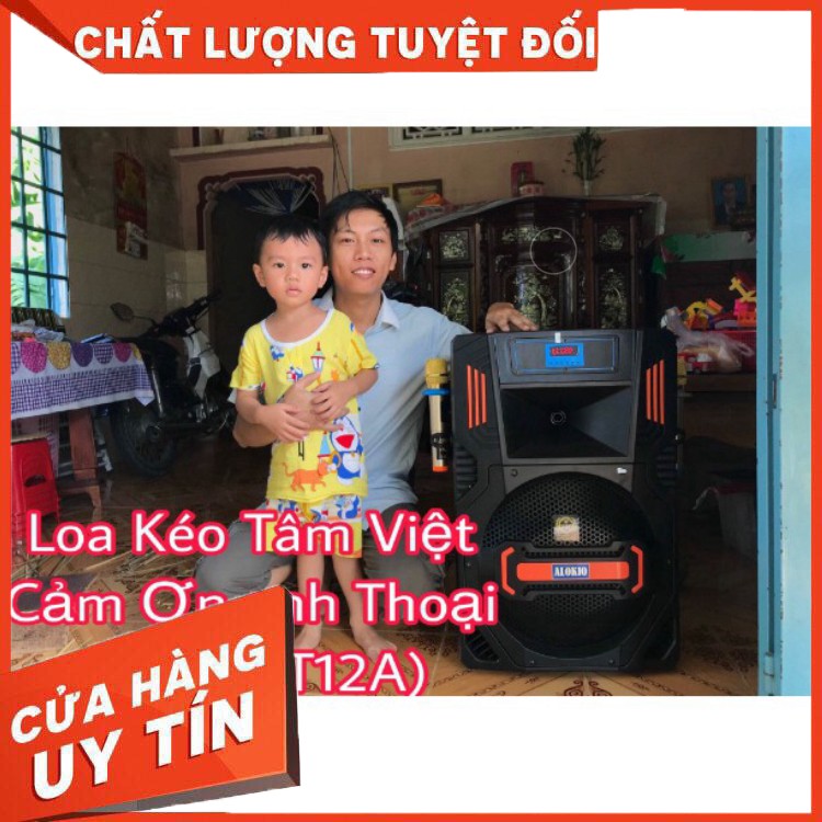 [Chính hãng] Loa kéo “ALOKIO AL-T12A”bass 4 tấc - BAO SHIP – Loa kéo Tâm Việt - hàng chất lượng, giá tốt nhất TQ