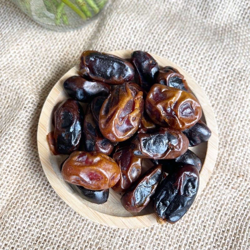 Chà Là Sấy 500G làm sữa hạt - Chà là đen - Tạo vị ngọt cho sữa hạt &amp; ăn vặt dinh dưỡng