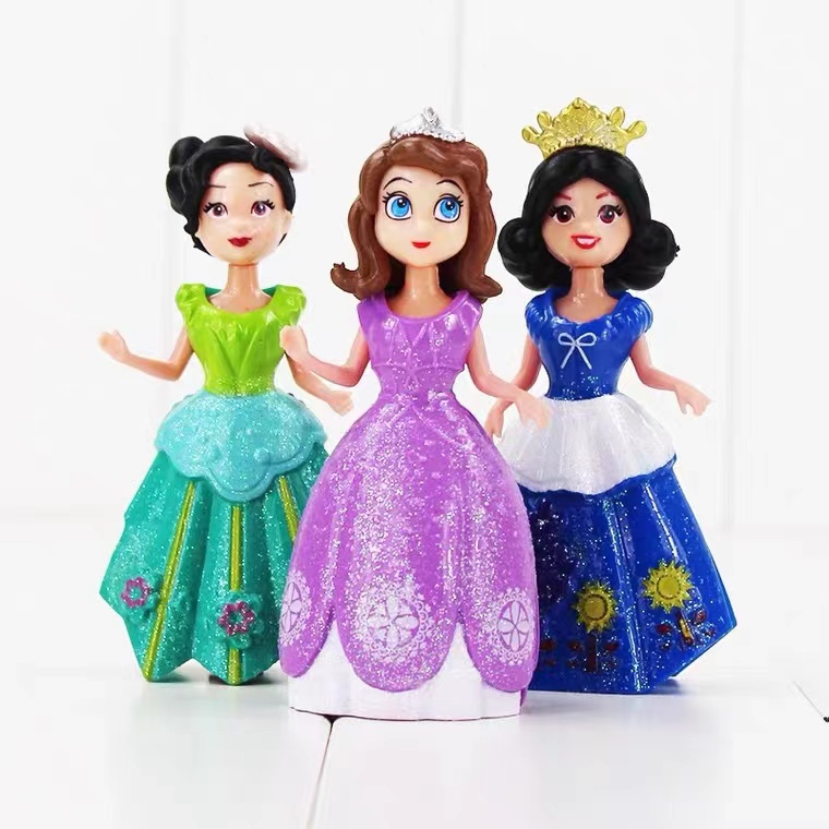 Mô Hình Búp Bê Công Chúa Barbie Kích Thước 8cm