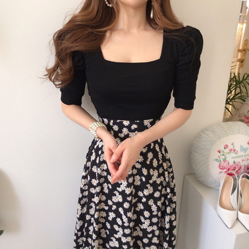 Set bộ sơ mi chân váy tay ngắn Emilyshop