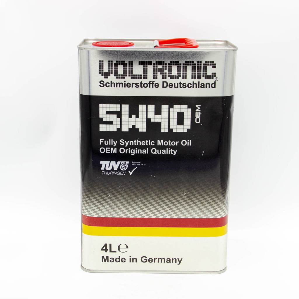 Nhớt Voltronic từ Đức 5W-40 OEM Fully Synthetic Motor Oil 4 lít chamsocxestore