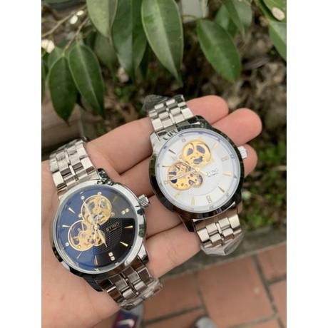 Đồng Hồ Cơ Nam Automatic Byino Chính Hãng- Đồng Hồ Nam Dây Kim Loại Chống Nước 5ATM Bảo Hành 24 Tháng Cho Xem Hàng | BigBuy360 - bigbuy360.vn