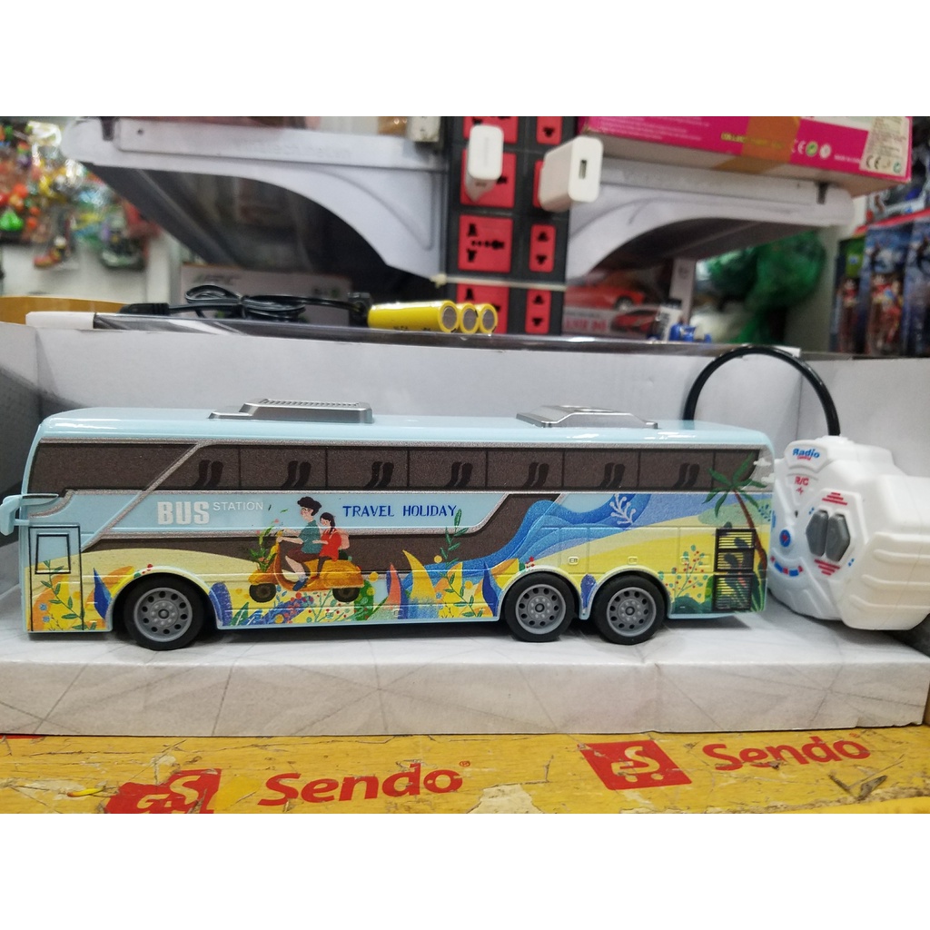 Xe buýt điều khiển từ xa pin sạc