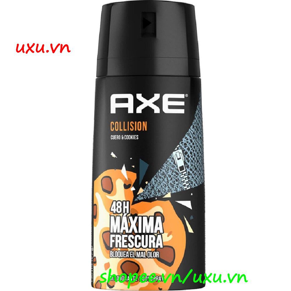 Xịt Khử Mùi 150Ml Axe Maxima Collision Ngăn Mùi Cơ Thể Suốt 48 Giờ Liên Tục, Với uxu.vn Tất Cả Là Chính Hãng.