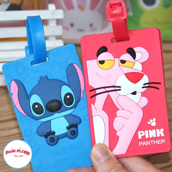 Khung đựng thẻ sinh viên in hình dễ thương -  Túi đựng thẻ bằng nhựa cứng đựng thẻ ngân hàng, vé xe tiện lợi Br 01595