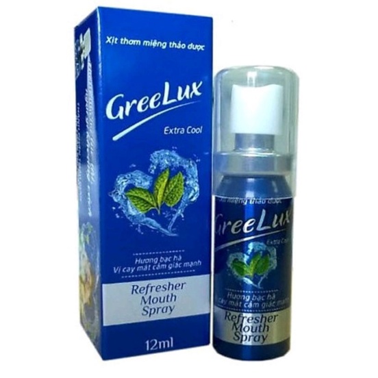 Xịt thơm miệng hương bạc hà GreeLux 12ml