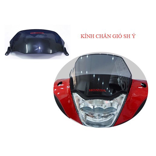 kính chắn gió Sh ý , Sh việt nam độ nhập