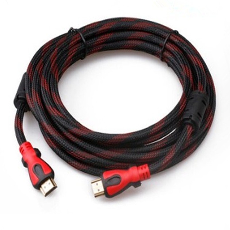 Cáp HDMI 10m bọc lưới chống nhiễu loại tốt PK-26  HDMI ,HDMI 10M ,DÂY HDMI 10 BỌC LƯỚI 1080DPI