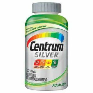 (Mua tại Mỹ) Viên Centrum Silver Adults 50+ 325 viên