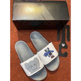 Dép adidas nam kaws -xám trắng
