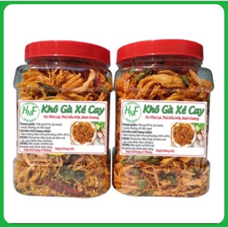 5KG KHÔ GÀ LÁ CHANH ĐÓNG GÓI 10 HŨ 500G