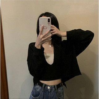 ÁO LEN CROPTOP CHÂU BÙIII