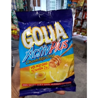 Kẹo GOLIA nhân mật ong hương 🍋🍋🍋 túi 112,2g