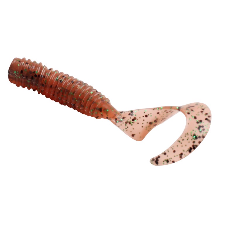 Mồi Giun Giả Câu Cá Bằng Nhựa Mềm 5cm / 6.5cm / 7cm